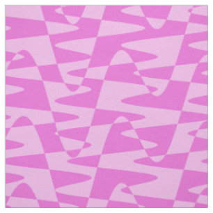 Tecido ondulação retrowave - dupla rosa: