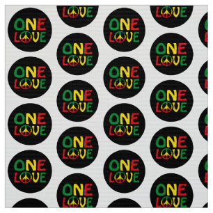 Tecido One Love, Reggae design