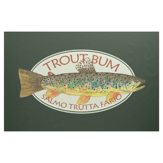 Tecido ÔNIBUS DE TROUXE DE Pesca Engraçado (Jarda)