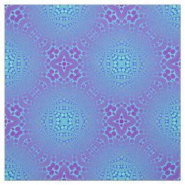 Tecido Op Madhi em azul e roxo