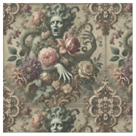 Tecido Opulência Óptica - Azulejo Gótico Clássico
