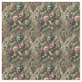 Tecido Opulência Óptica - Azulejo Gótico Denso