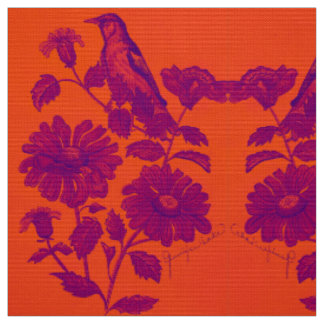 Tecido Orange Oriole