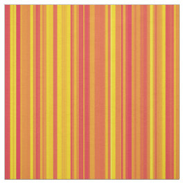 Tecido Orange Yellow Red Stripes