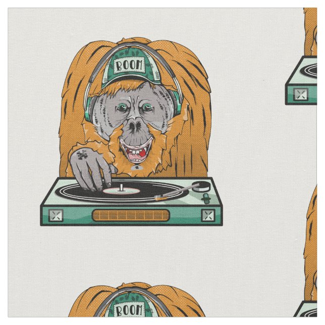 Tecido Orangutan Turntable (Detalhe)