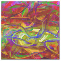 ORGANZA SILK RIBBONS MULTICOLOR VERMELHO