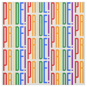 Tecido Orgulho! A bandeira do arco-íris de LGBT colore o