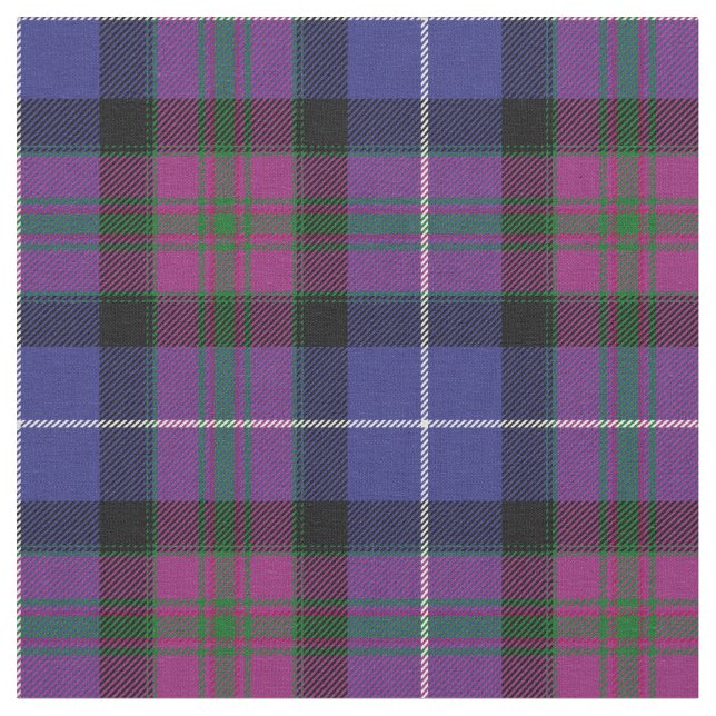 Tecido Orgulho do impressão do Tartan da forma de (Detalhe)
