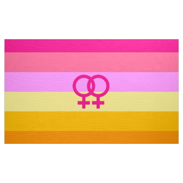 Tecido Orgulho Lesbiano Dawn WLW (Jarda)