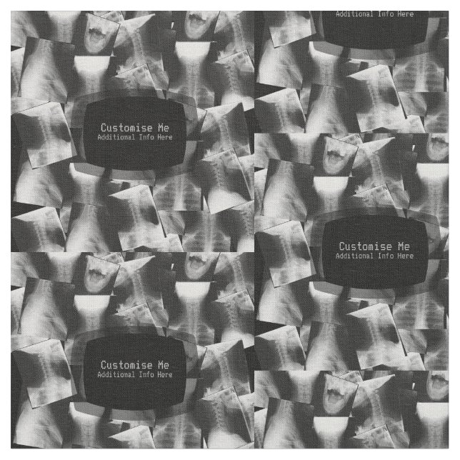 Tecido Original com X- Rayed (Detalhe)