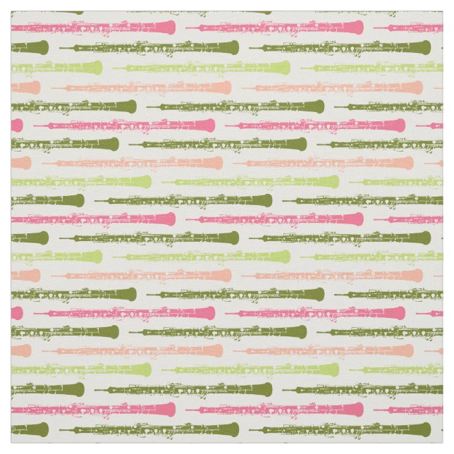 Tecido Orquestra de Bandas Musicais Oboe (Modelo)