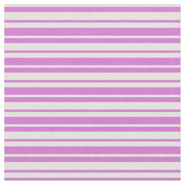 Tecido Orquídea e faixas amarelas claras (Detalhe)