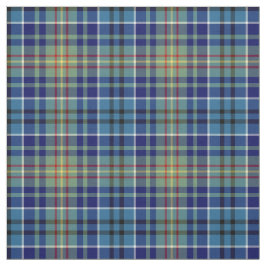 Tecido O'Sullivan Tartan Bright Xadrez Irlandesa Azul