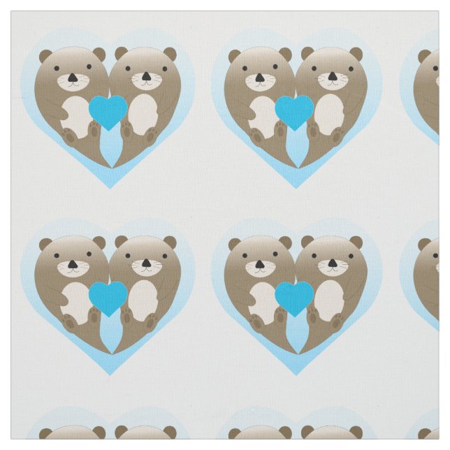 Tecido Otter Love (Modelo)