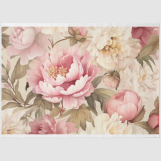 Tecido ou papel de dissociação para garden peonies
