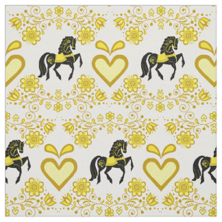 Tecido Ouro falso frísico/preto 4"