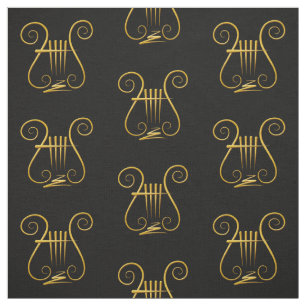 Tecido Ouro Lyre