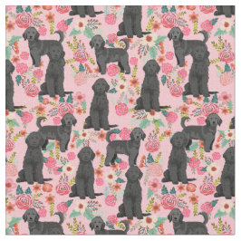 Tecido Ouro Preto Porodage florals rosa