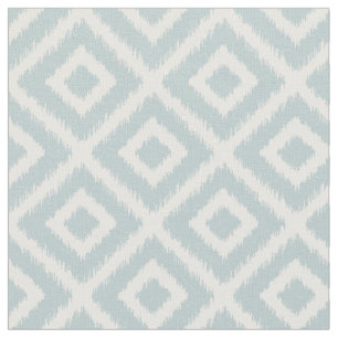 Tecido Ouros Ikat Azul na Nuvem