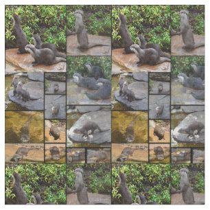 Tecido Outra Colagem Fotográfica, Material De Algodão C