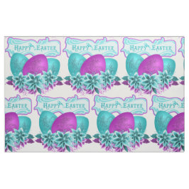 Tecido Ovos De Páscoa E Flores Felz pascoa 9"