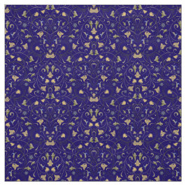 Tecido padrão arábico do ouro