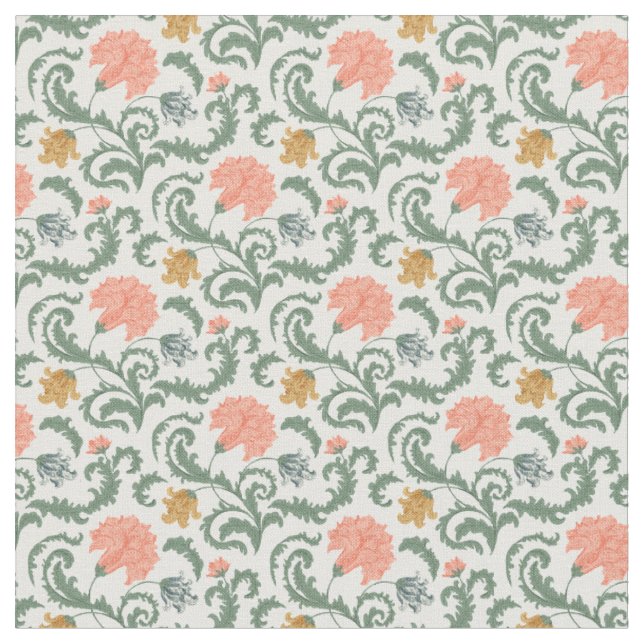 Tecido Padrão Art Nouveau William-Morris (Detalhe)