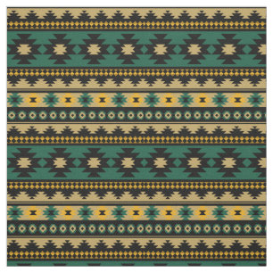 Tecido Padrão aztec sudoeste colorido
