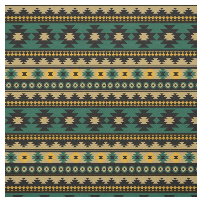 Tecido Padrão aztec sudoeste colorido (Modelo)