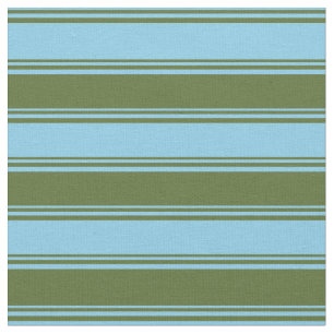 Tecido Padrão Azul-Céu-Escuro Verde-Azul das faixas