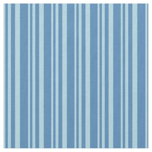Tecido Padrão Azul Claro e Azul de faixas (Detalhe)