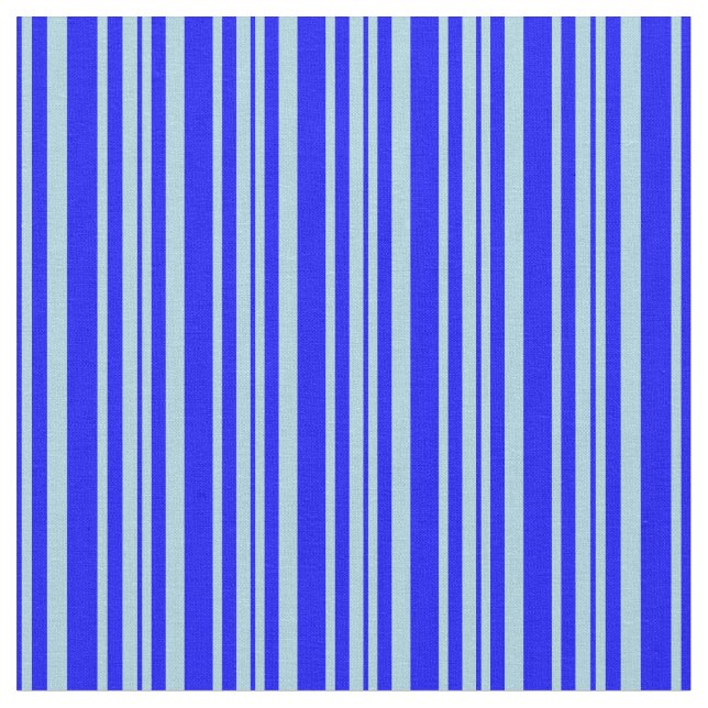 Tecido Padrão Azul e Azul Claro Vinculado/Striped (Detalhe)