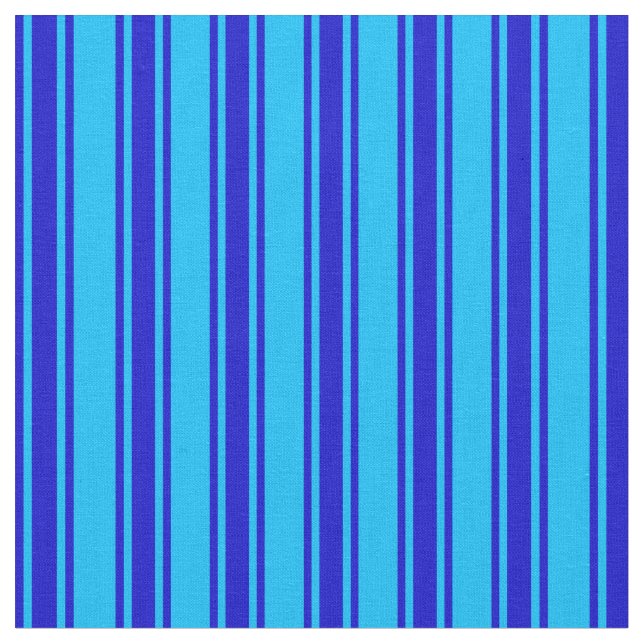 Tecido Padrão Azul e Azul do Céu Profundo (Detalhe)