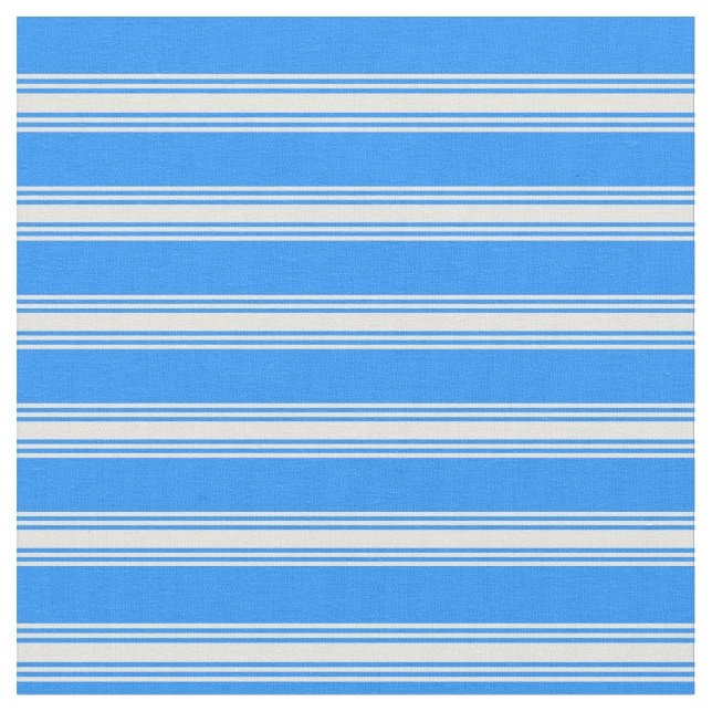 Tecido Padrão Azul e bege (Detalhe)