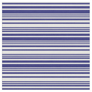 Tecido Padrão Azul e Branco Revestido/Revestido