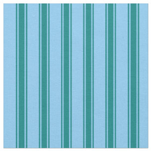 Tecido Padrão Azul e Teal do Céu Claro