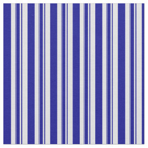 Tecido Padrão azul escuro e Lavanda listrado/alinhado
