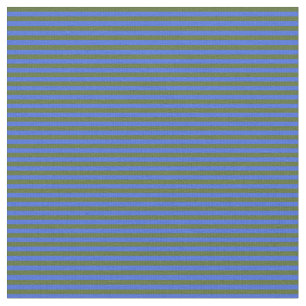 Tecido Padrão Azul Escuro Verde e Azul Real Striped