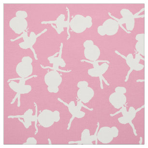 Tecido Padrão Ballerina, Meninas Balés, Dança Balé
