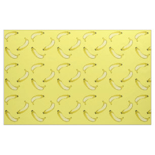 Tecido Padrão Banana