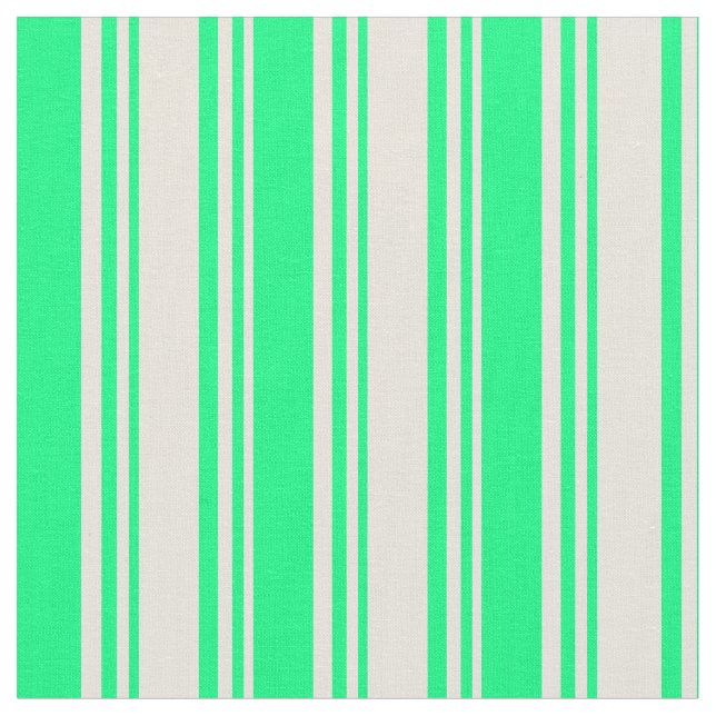 Tecido Padrão bege e verde (Detalhe)