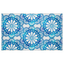 Padrão branco e azul de índio bonito e clássico