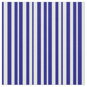 Tecido Padrão branco e azul riscado/alinhado