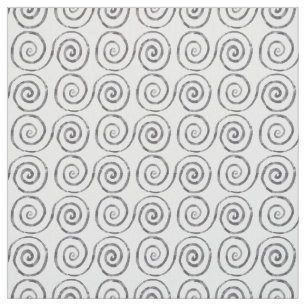 Tecido Padrão Celta de Espiral Dupla
