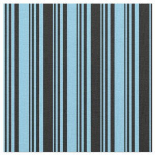 Tecido Padrão Céu Azul e Preto Vinculado