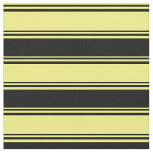 Tecido Padrão colorido amarelo e preto das faixas
