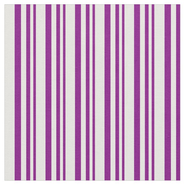 Tecido Padrão Colorido de Creme Roxo e de Mint (Detalhe)