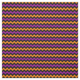 Tecido Padrão Colorido de Halloween Chevron