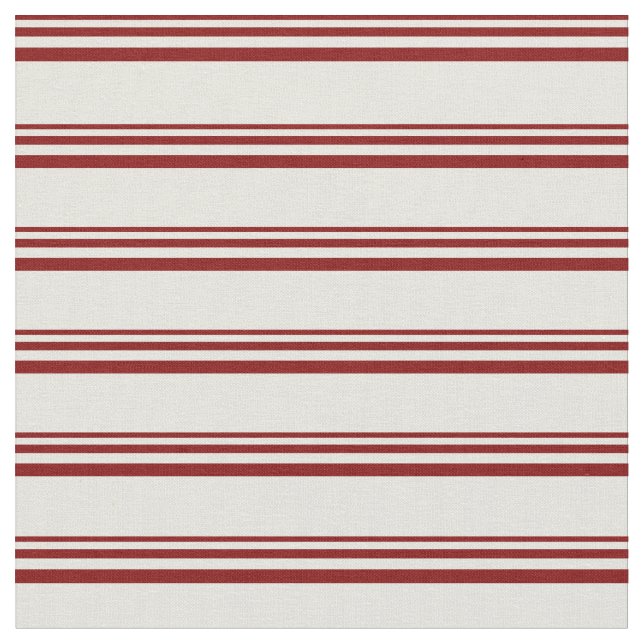 Tecido Padrão colorido de Maroon e Beige (Detalhe)