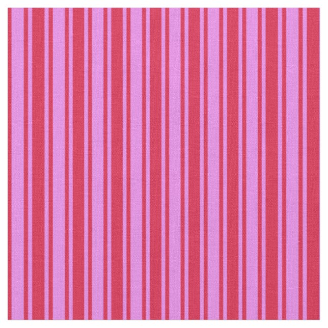Tecido Padrão Colorido Violet & Crimson de Stripes (Detalhe)